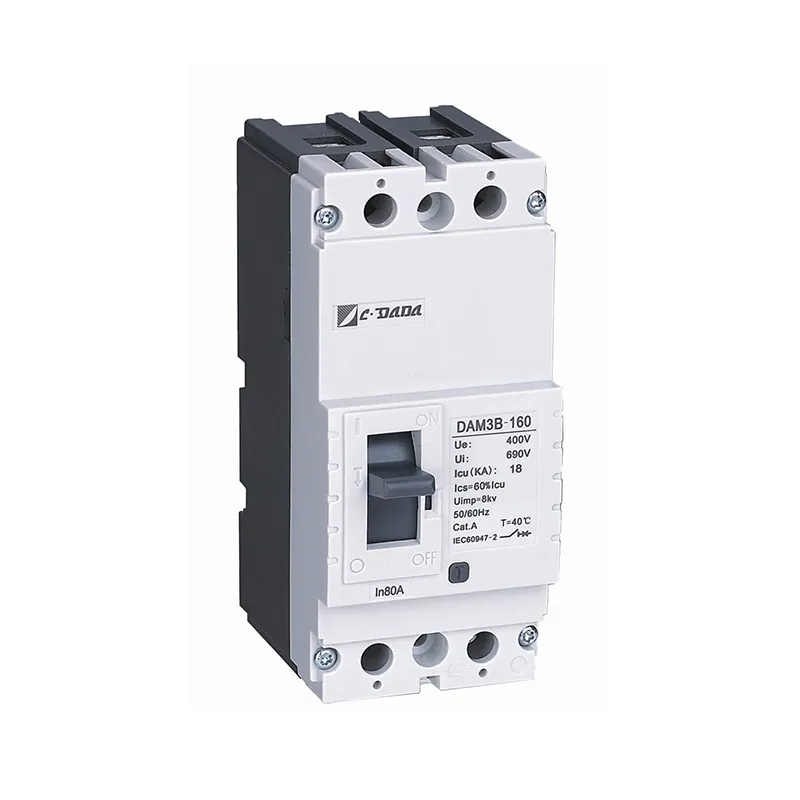 DIN Reli Molded Uchunguzi Circuit Breaker
